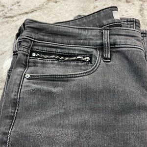 Athleta gray ankle skinny jean